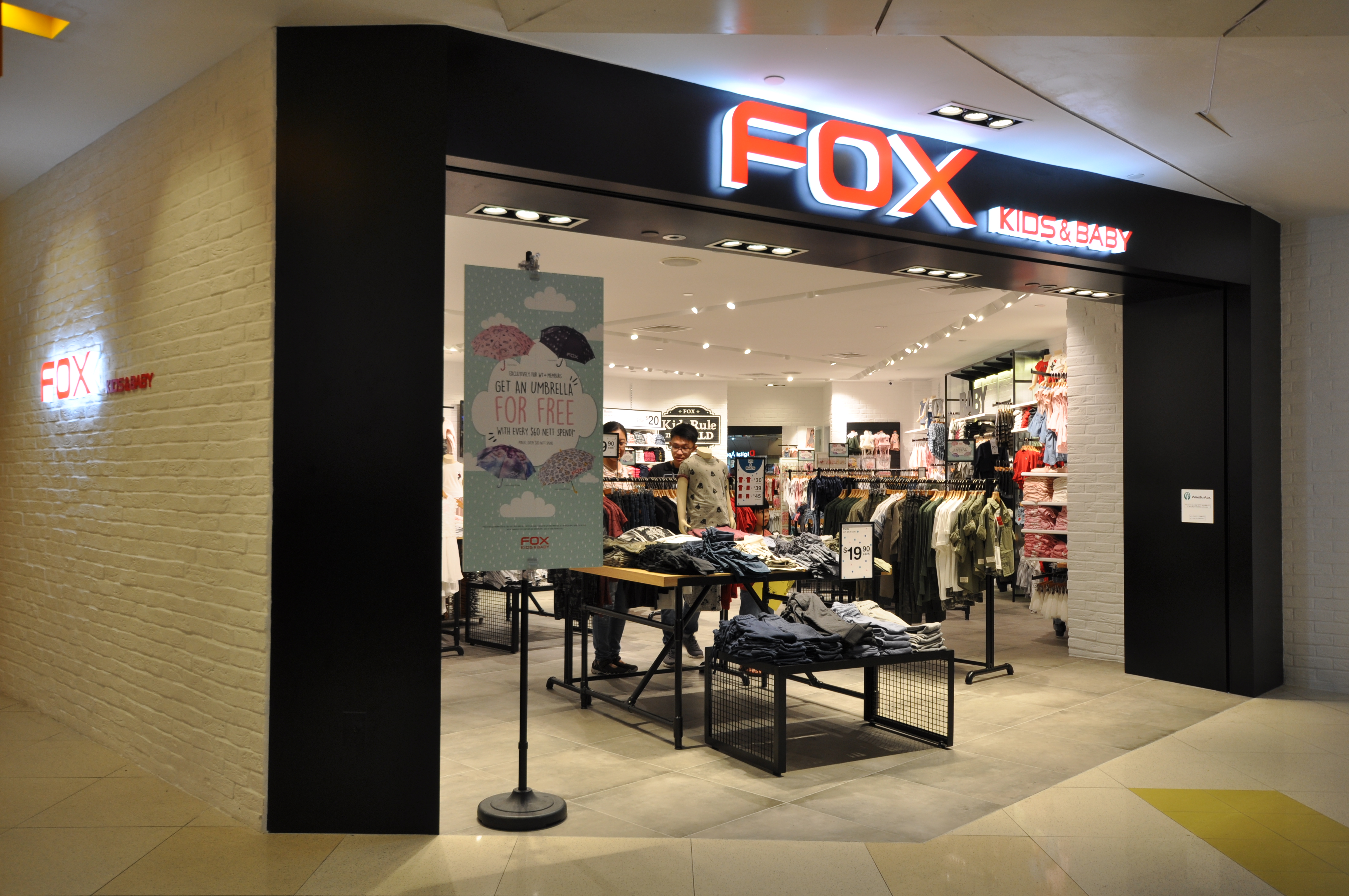 Fox Kids & Baby @ United Square